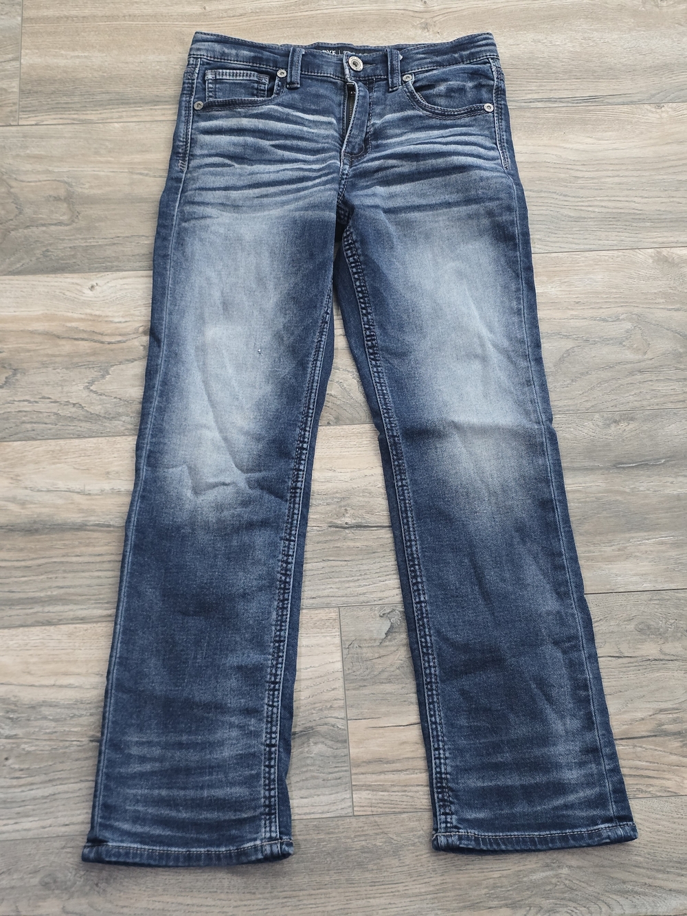 BKE Kids Blue Washed Straight Jeans